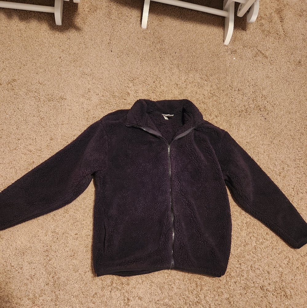 Vs PINK sherpa full zip hoodie NWOT